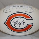 Brian Urlacher Autographed Chicago Bears Logo Football- JSA W Authenticated