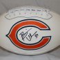 Brian Urlacher Autographed Chicago Bears Logo Football- JSA W Authenticated