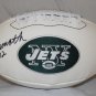Joe Namath Autographed New York Jets Logo Football- JSA W Authenticated