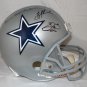 Aikman, Irvin & Smith Autographed F/S Silver Dallas Cowboys Helmet- JSA Auth