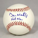 Don Mattingly Hit Man Autographed Rawlings OML Baseball- JSA Authenticated