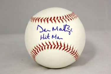 Don Mattingly Hit Man Autographed Rawlings OML Baseball- JSA Authenticated