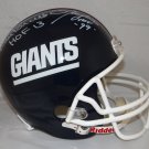 Bill Parcells & Lawrence Taylor Autographed F/S New York Giants Helmet- JSA Auth