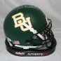 Terrance Williams Autographed Baylor Bears Green Mini Helmet- JSA W Auth