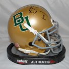 Kendall Wright Autographed Baylor Bears Gold Mini Helmet- JSA W Authenticated