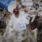 Bobby Bowden Autographed 16x20 Team Celebration Photo- JSA Authenticated