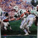1969 New York Jets Autographed 16x20 Namath Hand Off Photo- JSA W Authenticated