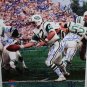 1969 New York Jets Autographed 16x20 Namath Hand Off Photo- JSA W Authenticated