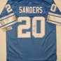 Barry Sanders Signed / Autographed NFL Vintage Blue Jersey- Schwartz Auth