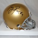Tony Rice Autographed Notre Dame Fighting Irish Mini Helmet- JSA W Auth