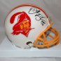 Derrick Brooks Autographed Tampa Bay Buccaneers White Mini Helmet- PSA/DNA Auth