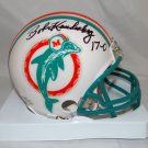 Bob Kuechenberg Autographed Miami Dolphins Mini Helmet- JSA W Authenticated