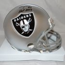 Ray Guy HOF Autographed Oakland Raiders Mini Helmet- JSA W Authenticated