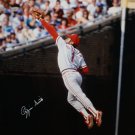 Ozzie Smith Autographed 16x20 Catching In Air Photo- JSA W Authenticated
