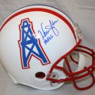 Warren Moon Autographed F/S Houston Oilers ProLine Helmet- JSA Authenticated