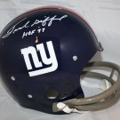 Frank Gifford Autographed F/S New York Giants TK Helmet- JSA W Authenticated
