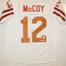 Colt McCoy Signed / Autographed White Jersey- JSA Authenticated