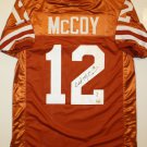 Colt McCoy Signed / Autographed Orange w/ White Jersey- JSA Authenticated