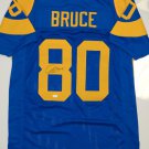 Isaac Bruce Signed / Autographed Blue Jersey- JSA W Authenticated