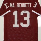 Martellus Bennett Signed / Autographed Maroon Jersey- JSA W Authenticated