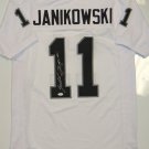 Seb Janikowski Signed / Autographed White Jersey- JSA W Authenticated