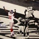 Kenny Phillips Autographed 16x20 B/W & Color Cheering Photo- JSA Authenticated