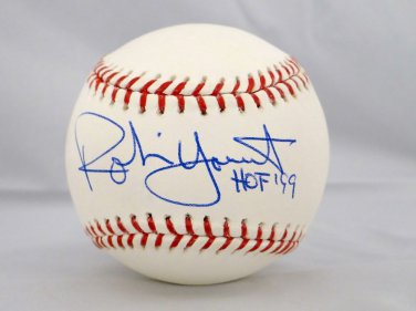 Robin Yount HOF Autographed Rawlings OML Baseball- JSA W Authenticated