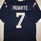 John Huarte Signed / Autographed Navy Blue Jersey- JSA Authenticated