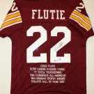 Doug Flutie Signed / Autographed Maroon Stat Jersey- JSA Authenticated
