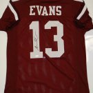 Mike Evans Signed / Autographed Maroon Jersey- JSA W Authenticated