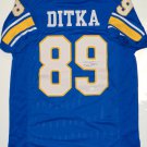 Mike Ditka Signed / Autographed Blue w/ Yellow Jersey- JSA W Authenticated