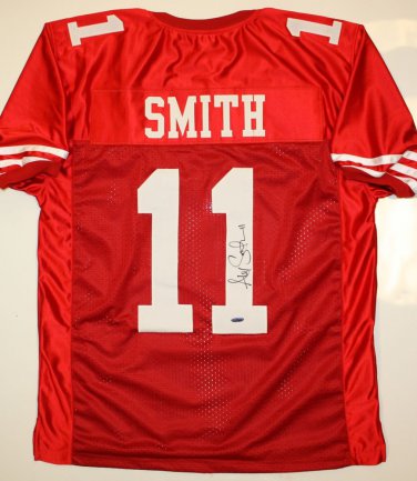 Alex Smith Signed / Autographed Red Jersey- TriStar Authenticated