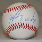 Doc Gooden WS Champs Autographed Rawlings OML Baseball- JSA Authenticated