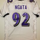 Haloti Ngata Signed / Autographed White Jersey- JSA Authenticated