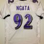 Haloti Ngata Signed / Autographed White Jersey- JSA Authenticated