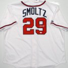 John Smoltz Autographed White Atlanta Braves Jersey- JSA Authenticated