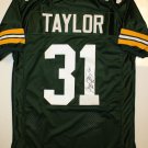Jim Taylor Signed / Autographed Green Jersey- JSA Authenticated