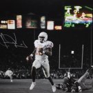 Vince Young Autographed 16x20 B/W & Color Running Photo- JSA Authenticated