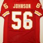 Derrick Johnson Signed / Autographed Red Jersey- JSA Authenticated
