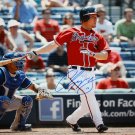 Chipper Jones Autographed 16x20 Atlanta Swinging Photo- JSA W Authenticated