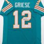 Bob Griese Signed / Autographed Teal Jersey- JSA Authenticated