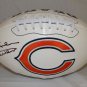 Mike Ditka Autographed Chicago Bears Logo Football- JSA W Authenticated