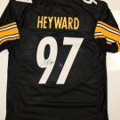 Cameron Heyward Signed / Autographed Black Jersey- JSA Authenticated