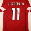 Larry Fitzgerald Signed / Autographed Red Jersey- JSA Authenticated