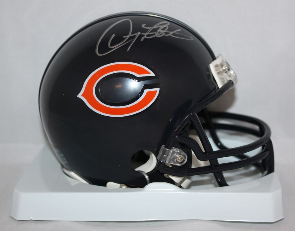 Doug Flutie Autographed Chicago Bears Mini Helmet- JSA Authenticated