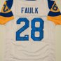 Marshall Faulk NFL MVP Signed / Autographed White Jersey- JSA Authenticated
