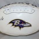 Ray Rice Autographed Baltimore Ravens Logo Football- PSA/DNA Authenticated