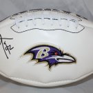 Haloti Ngata Autographed Baltimore Ravens Logo Football- JSA Authenticated