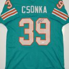 Larry Csonka HOF Signed / Autographed Teal Jersey- JSA Authenticated