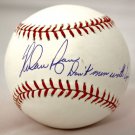 Nolan Ryan 'Don't Mess' Autographed Rawlings OML Baseball- Nolan Ryan Hologram
